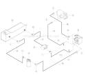 HydraulicáLayout Diagram and Parts List for CH6993H 76635 Bear Cat Chipper Shredder